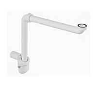 Laufen Siphon pour meuble peu encombrant H8942500000001 DN40 plastique blanc 1 pièce