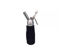 Siphon pour mousses et crèmes chaudes ou froides 0,50 L aluminium et fourrreau MASTRAD