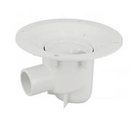 Siphon pour sol souple nu sans grille ni bride - sortie horizontale Ø40/50mm NICOLL