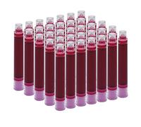 SIPLIV Lot de 35 cartouches d'encre - Diamètre d'alésage de 3,4 mm - Rose