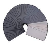 SIQUK 42 Pièces Papier Abrasif Sec et Humide Papier de Verre Grain 1000 1200 1500 2000 2500 3000 5000 7000 10000 Papier à Poncer, 9 X 3,6 Pouces