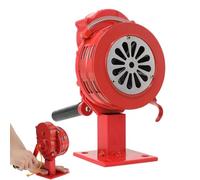 Sirène à Main, Alarme à Manivelle Portable 110 DB, Klaxon de Raid Aérien à Commande Manuelle pour Alarme Incendie Maison Hôtel Station Service Garde Côtes