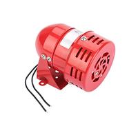 Sirène d'alarme 220 V 120 db, sirène de sécurité d'alarme extérieure sirène de sécurité corne forte alarme de bateau sirène industrielle rouge, klaxon d'avertissement motorisé, pour la sécurité