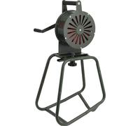 Sirène d'alarme, alliage d'aluminium, diamètre 230 mm, hauteur 75,5 cm, pression sonore 125 dB,manuelle par manivelle