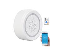 VisorTech Sirène d'alarme connectée XMD-100.dB – Compatible avec Amazon Alexa – 100 dB