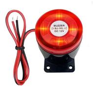 Sirène d'alarme extérieure - ZOR® - 220V - 120dB - Stroboscopique - IP65 - ABS ignifuge - Installation filaire