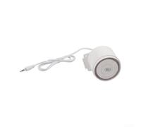 Sirène d'alarme intérieure 120 dB 5-12 V filaire pour sirène d'alarme | Volume de 120 dB, dissuade les intrus, filaire, tension 5-12 V, design blanc
