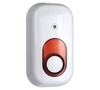 Sirène d'alarme intérieure sans fil - Signal 110 dB - Protection anti-sabotage - Indicateur de pile faible