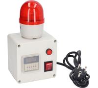 Sirène d'alarme temporisée Alarme lumineuse Avertisseur sonore 90dB pour la sécurité industrielle