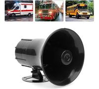 Sirène d'alarme universelle pour voiture, mégaphone à 3 tons, haut-parleur 115 dB, 50 W - Système d'alerte pour voiture.