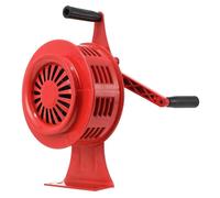 Sirène d'alerte aérienne - Sirène à manivelle - 120 dB - Alliage d'aluminium - Portable - Alarme d'urgence - Sans alimentation électrique