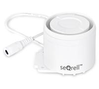 Sirène intérieure sans fil de 125 dB avec adaptateur secteur (S-01)