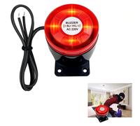 Sirène mini filaire 12V, 110 dB, pour systèmes d'alarme et de sécurité