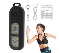 Sirène Portative Puissante - Alerte 130 DB, Lampe LED Stroboscopique | Appareil De Sécurité Discret Attaché À Un Sac À Dos, Une Ceinture Ou Des Clés Durant Les Trajets En Zone Peu Fréquentée Ou Sentie