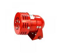 Sirne Alarme 220V Puissant Exterieure Sirene Alarme 120dBRouge Moteur Conduit Sirne Mtal Corne Industrie Bateau Alarme Label