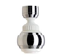 Siroflex 2525/50S Brise jet aérateur douchette Saturn Robinet cuisine Made in Italy Chromé Blanc | Aérateur robinet sur rotule | économie eau