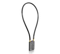 SISAV Cadenas à combinaison à 4 chiffres avec câble robuste de 50cm/20pouces pour casier de gymnase scolaire,casque,classeurs,boîte à outils,valise,sac à dos,noir gun 1 Pièces