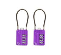 SISAV - Cadenas à combinaison à câble à 4 chiffres de 11,9 cm (4,7 pouces) pour casier de gymnase scolaire, casque, classeurs, boîte à outils, valise de voyage, sac à dos, câble de 3 mm de diamètre,