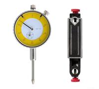 SiSinkal 0-2,5 cm pour indicateur de cadran avec support de base magnétique, jauge de graduation 0,001, points de contact en acier inoxydable trempé pour les applications industrielles de test et de