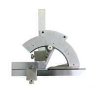 SiSinkal Goniomètre Professionnel Angle Outil avec Grand LCD Rapporteur Acier Carbone pour Projets DIY 0 à 999.9 Degrés 19.5cm