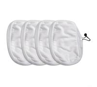 SiSinkal Lot de 4 lingettes de Rechange en Microfibre pour Nettoyeur Vapeur Morphy Richards 720021 720502