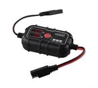 SiSinkal MPPT Contrôleur de Charge Solaire 10 A 12 V LCD Régulateur de Batterie numérique avec connecteur SAE Système étanche pour Batteries au Lithium scellées AGM Gel Deep Cycle