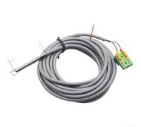 SiSinkal Sonde de température 10 K pour chaudière murale et réservoir de stockage, capteur de chauffe-eau à câble de 4 m avec tête en acier inoxydable 316L, réponse rapide pour un contrôle thermique