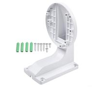 SiSinkal Support Mural pour caméra dôme Hikvision DS-1258ZJ et DS-2CD2132-I IP, matériau ABS, Blanc, 12 x 7,6 cm
