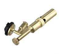 SiSinkal Tête de chalumeau au butane compacte pour barbecue pour le camping et les projets de soudure, buse en laiton résistant aux hautes températures avec contrôle de flamme réglable, pistolet