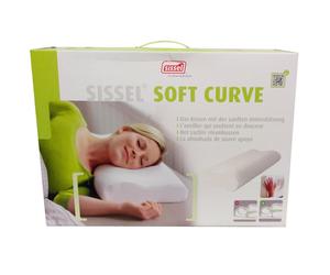 SISSEL® Soft Curve Oreiller à mémoire de forme +Taie en velours 1 pc(s)