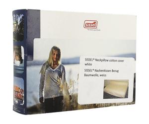 Sissel Taie En Coton Couleur Blanche Pour Oreiller Sissel Soft Et Classic 1 Pièce