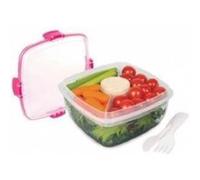 SISTEMA Boîte alimentaire carrée a clips Salad To Go - 1,1L G