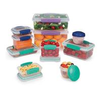 Sistema Boîtes de conservation alimentaire | Boîtes de préparation avec couvercleslunch boxboîtes à en-cas et Cie | Empilables et hermétiques | Sans BPA | 20 pièces