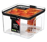 Sistema Grande boîte de conservation carrée Tritan Ultra - Capacité : 1,4 l - Bleu menthe