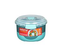 Sistema Heatables Contenants alimentaires micro-ondes | 900 ml | Boîte repas étanche avec couvercle | 1 unité | Round Sage vert