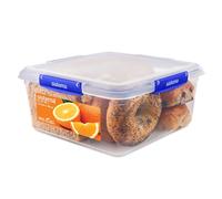 Sistema KLIP IT PLUS Récipient de conservation alimentaire | Forme carrée, 5,5 litres | Boîte alimentaire empilable et hermétique compatible réfrigérateur/congélateur | Plastique sans BPA