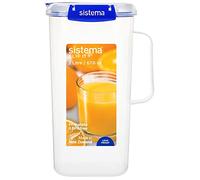 Sistema KLIP IT PLUS Pichet | Pichet en plastique étanche de 2 litres pour eaujus de fruits et autres liquides | Sans BPA [881420]