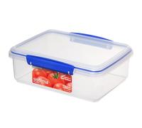 Sistema KLIP IT Récipient de conservation alimentaire | 2 litres | Boîte alimentaire empilable et hermétique avec couvercle, compatible réfrigérateur/congélateur | Plastique sans BPA