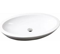 Sapho Isvea Dynasty - Lavabo ovale SISTEMA, 75x42 cm, blanc 10AR65075