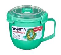 Sistema Lot de 6 petits gobelets à soupe pour micro-ondes, 565 ml, sans BPA - Couleurs mélangées