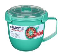 Sistema Microwave Mug à Soupe de Taille Grande | Récipient Alimentaire Micro-Ondes | 900 ML | sans BPA | Assortiment de Couleurs