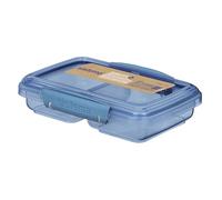 Sistema Ocean Bound Petit récipient divisé en plastique | 350 ml | Sans BPA, fabriqué à partir de plastique recy leu sarcelle ou bleu (couleur non sélectionnable) | 1 pièce