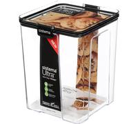 Sistema Tritan Carré Ultra Boîte De Rangement Transparent Noir En Plastique