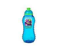 Sistema Twist ’n’ Sip Squeeze Gourde à eau kids | Gourde à eau étanche | 330 ml | Sans BPA | Coloris assortis