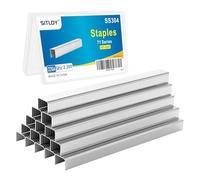 SITLDY Série 71 Lot de 2300 agrafes en acier inoxydable 304 avec couronne de 9,5 mm de long pour pistolet agrafeur série 71