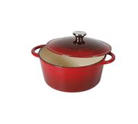 Sitram 710843 Cocotte Rouge/Crème Fonte 34 x 23 x 12 5 cm