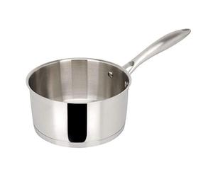 Sitram 711606, Casserole Charleston en acier inoxydable qualité professionnelle Ø 20 cm - tous feux dont induction, Argent