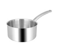 Casserole Sitram BACCHUS Pro en acier inoxydable, Ø 18 cm, compatible avec tous les types de cuisinières, poignée ergonomique, résistante à la chaleur