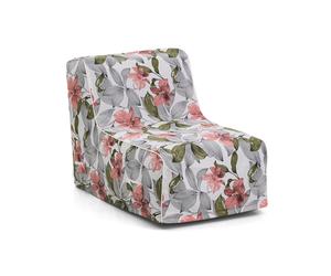 Sitzolo Air - Canapé Gonflable Blanc/Gris/Rose