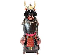 Siunwdiy Sculpture Samouraï Japonais Samurai Armure Statue Vintage Bureau Soldat Guerrier Statue Métal Métiers Statues Sculptures Objets Décoratives